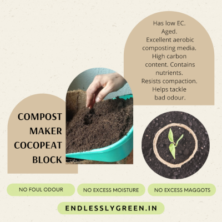 Rich results on Google's SERP when searching for 'cocopeat compost-maker', 'Cocopeat for gardening'