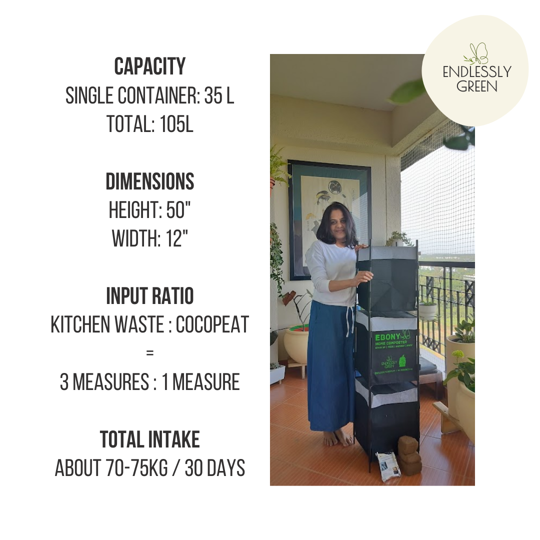 Ebony Home Composter kit - Image 3